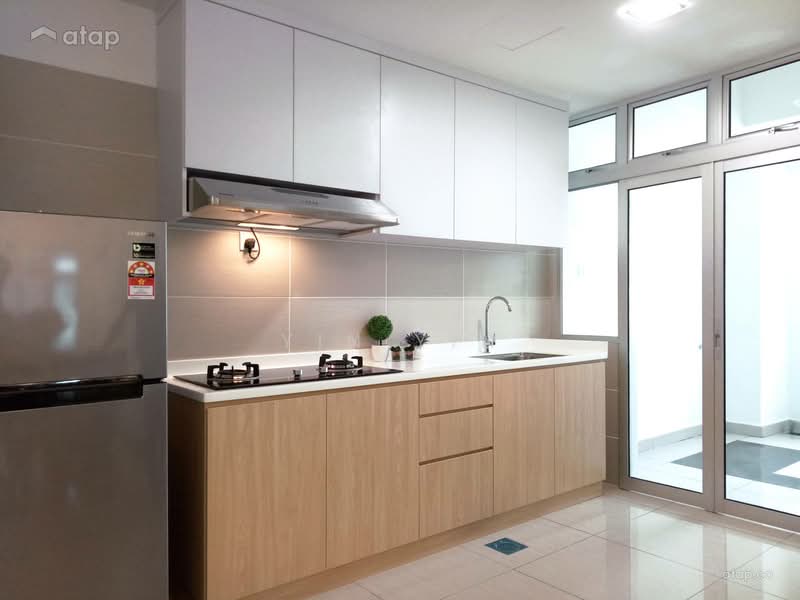 Servis Apartment untuk Dijual di Permas Heights - YIN YIN - Kitchen - PropertyGuru.com.my