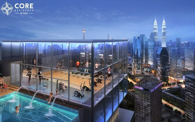 Service Residence for Sale at Core Residence @ TRX - Jason Teo - Gym - PropertyGuru.com.my