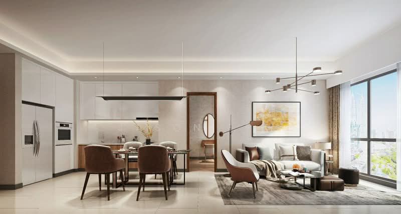 Service Residence for Sale at Core Residence @ TRX - Jason Teo - Living Room - PropertyGuru.com.my