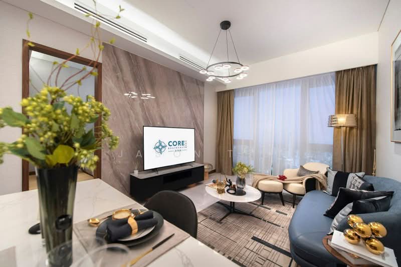 Service Residence for Sale at Core Residence @ TRX - Jason Teo - Living Room - PropertyGuru.com.my