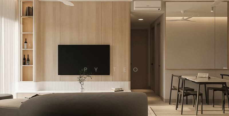 Service Residence for Sale at Aster Green - PY Teo - Living Room - PropertyGuru.com.my