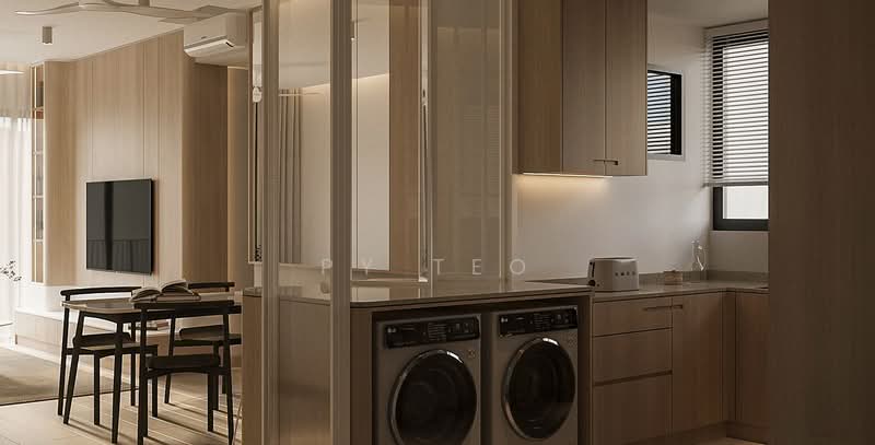 Service Residence for Sale at Aster Green - PY Teo - Living Room - PropertyGuru.com.my