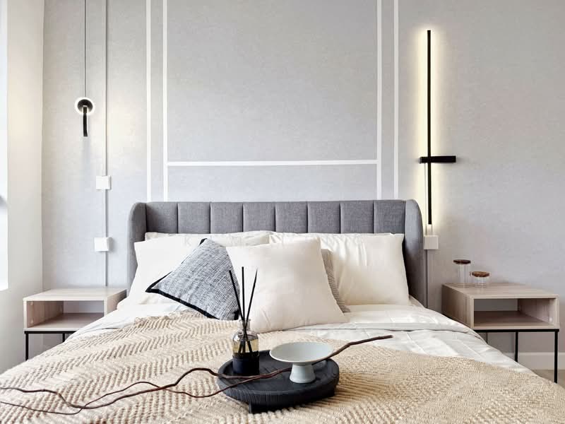 Service Residence for Rent at Quinn Residence - Kim Ling - Master Bedroom - PropertyGuru.com.my
