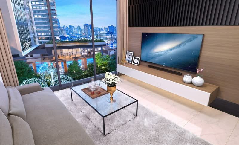 Service Residence for Sale at Core Residence @ TRX - Jason Teo - Living Room - PropertyGuru.com.my
