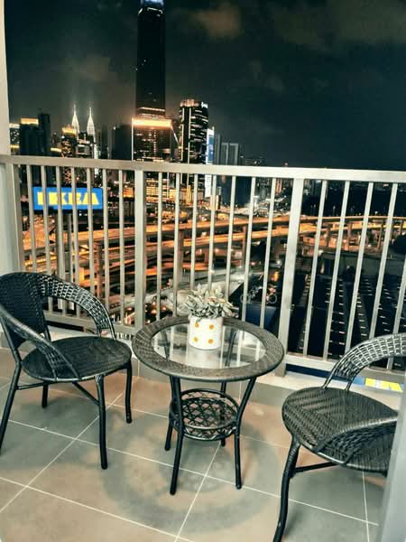Condominium for Rent at One Cochrane Residence - Sam Loo - Balcony - PropertyGuru.com.my