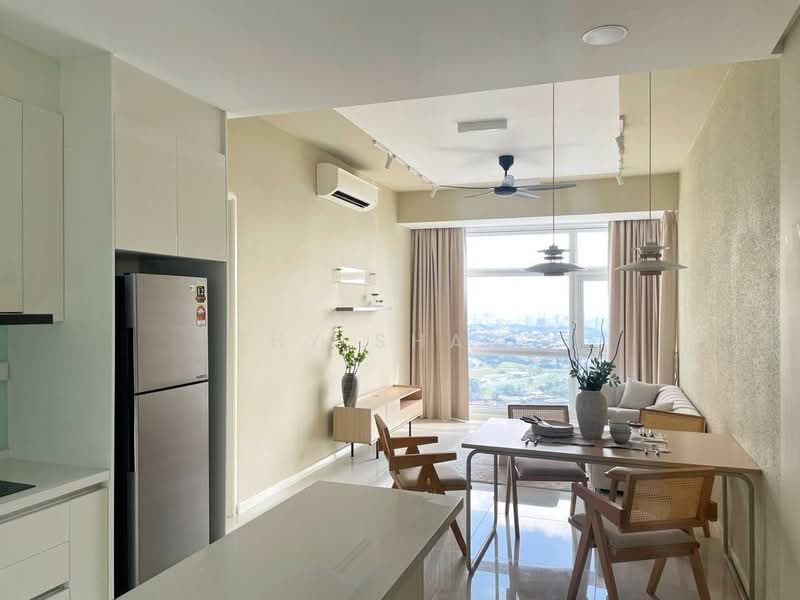 Servis Apartment untuk Disewa di Met 1 Residences - HY Sham - Living Room - PropertyGuru.com.my