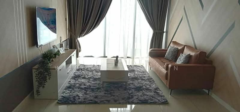 Service Residence for Rent at Duta Park Residences - Wan Jia Shun - Living Room - PropertyGuru.com.my