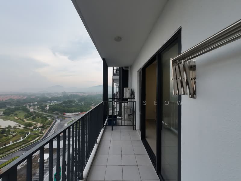 Service Residence for Rent at Huni @ Eco Ardence - Allister Seow - Balcony - PropertyGuru.com.my