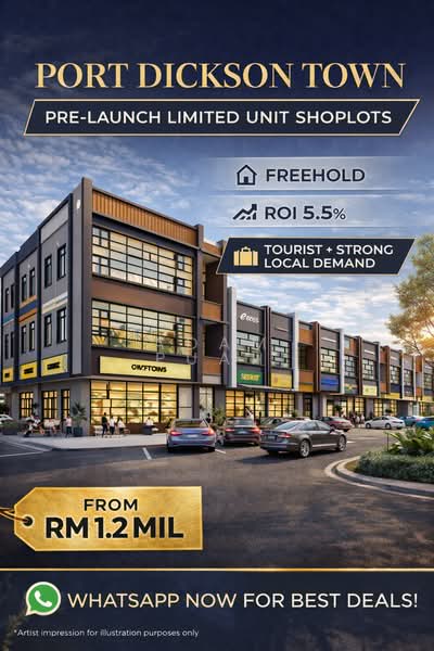 Kedai untuk Dijual di Port Dickson (Negeri Sembilan) - Adam Puah - Exterior - PropertyGuru.com.my