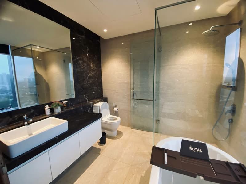 Service Residence for Rent at The Astaka @ 1 Bukit Senyum - Tok CJ - Bathroom - PropertyGuru.com.my