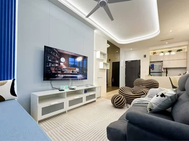 Service Residence for Rent at Space Residency - Ku Mei - Living Room - PropertyGuru.com.my
