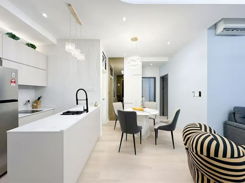 Service Residence for Rent at Space Residency - Ku Mei - Kitchen - PropertyGuru.com.my