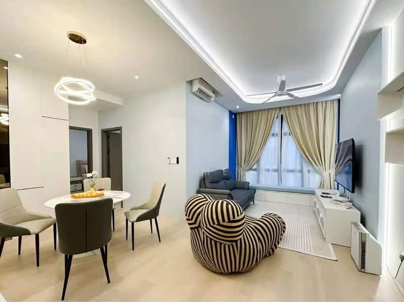 Service Residence for Rent at Space Residency - Ku Mei - Living Room - PropertyGuru.com.my