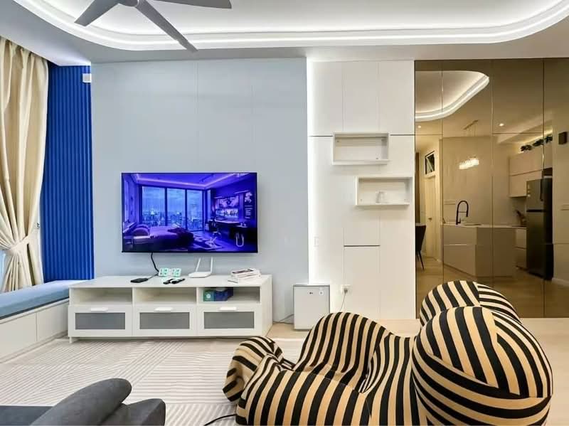 Service Residence for Rent at Space Residency - Ku Mei - Living Room - PropertyGuru.com.my