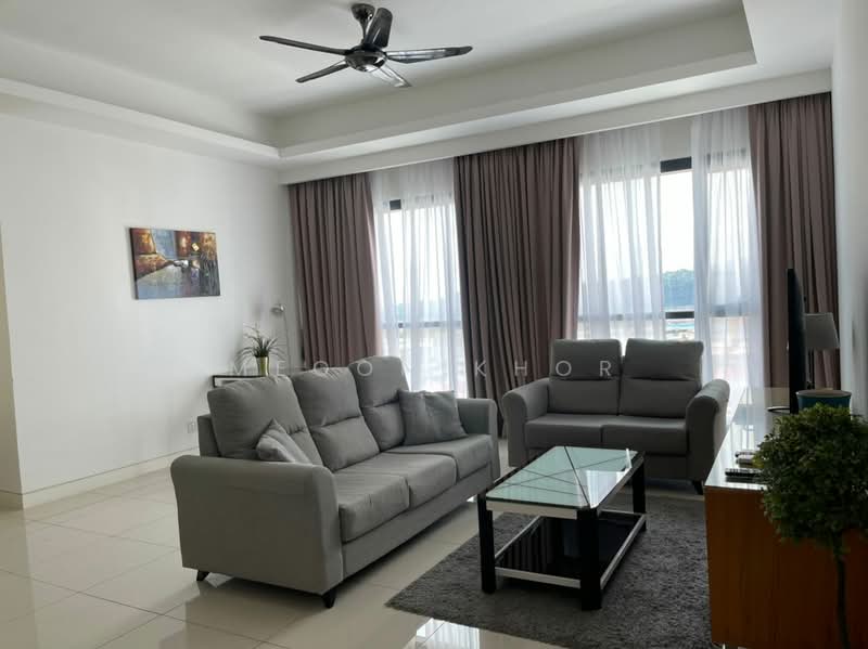 Servis Apartment untuk Dijual di Arnica @ Tropicana Gardens - Meoon Khor - Living Room - PropertyGuru.com.my