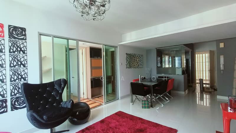 Kondominium untuk Dijual di i-Zen @ Kiara 1 - Felicia Poh - Living Room - PropertyGuru.com.my