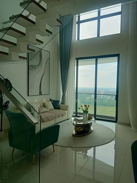 Service Residence for Sale at The M @ Medini Macrolink - Karen Wong - Living Room - PropertyGuru.com.my