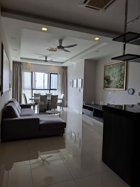 Kondominium untuk Disewa di KM1 West - Eunice Wang - Living Room - PropertyGuru.com.my