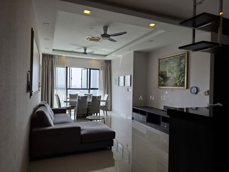 Kondominium untuk Disewa di KM1 West - Eunice Wang - Living Room - PropertyGuru.com.my