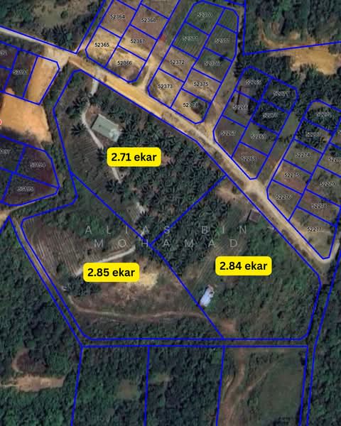 Tanah Pertanian untuk Dijual di Kampung Kuala Telemong (Kuala Telemung) - Alias Bin Mohamad - PropertyGuru.com.my