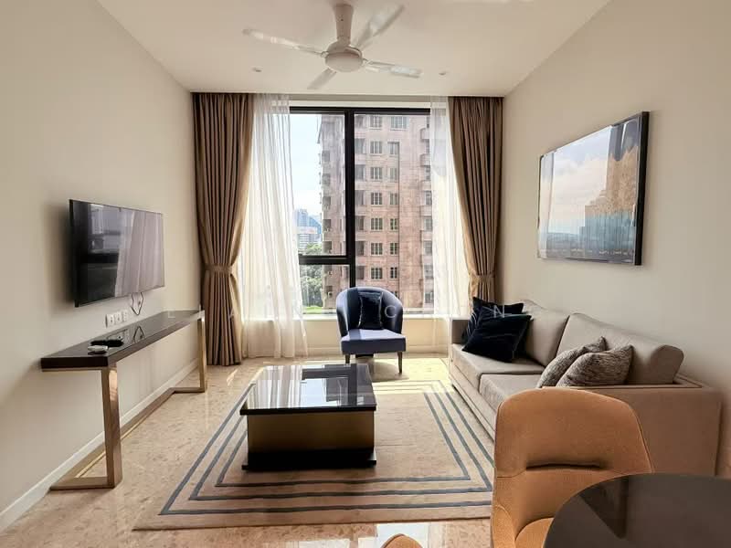 Service Residence for Rent at Pavilion Ceylon Hill - Elaine Chong - Living Room - PropertyGuru.com.my