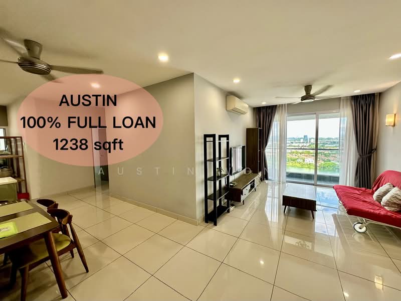 Condominium for Sale at Aurora Residence @ Lake Side City - Austin Wong - Living Room - PropertyGuru.com.my