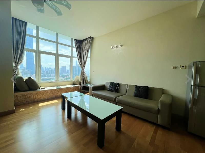 Servis Apartment untuk Disewa di Dua Sentral - Amy Tan - Living Room - PropertyGuru.com.my