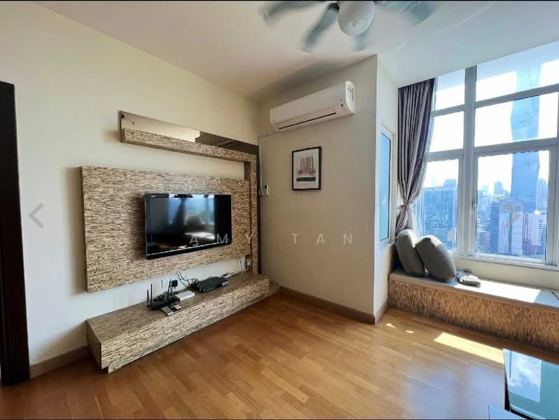 Servis Apartment untuk Disewa di Dua Sentral - Amy Tan - Living Room - PropertyGuru.com.my