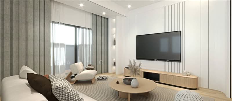 Condominium for Sale at The Chapter - Carson Wang - Living Room - PropertyGuru.com.my