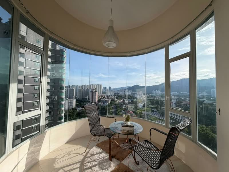 Kondominium untuk Disewa di The View Condominium - Michelle Mah - Balcony - PropertyGuru.com.my