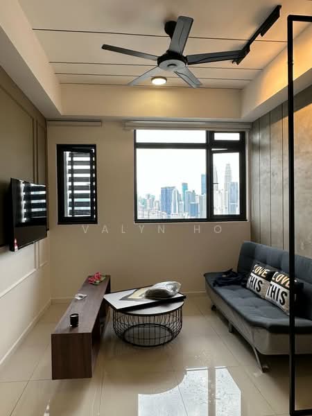 Servis Apartment untuk Disewa di Chambers - Valyn Ho - Living Room - PropertyGuru.com.my