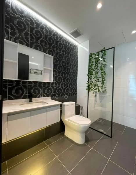 Service Residence for Rent at Wave @ Marina Cove - Nico Ho - Bathroom - PropertyGuru.com.my