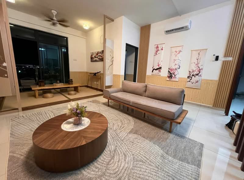 Service Residence for Rent at Marina Residence - Eric Foo - Living Room - PropertyGuru.com.my