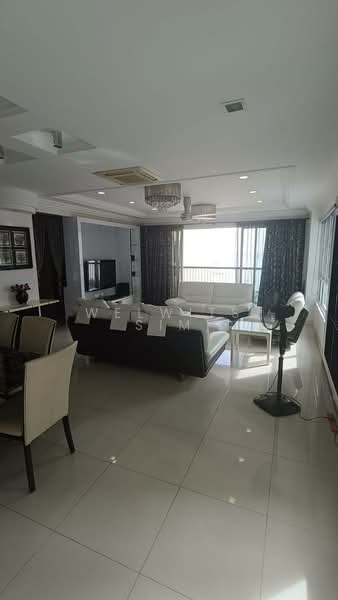 Kondominium untuk Disewa di Platino Condominium - Welwits Sim - Living Room - PropertyGuru.com.my