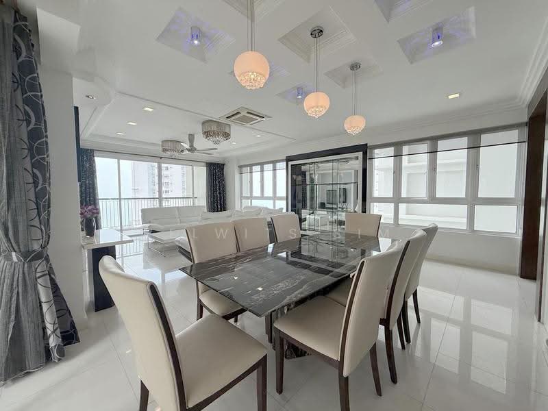 Condominium for Rent at Platino Condominium - Welwits Sim - Living Room - PropertyGuru.com.my