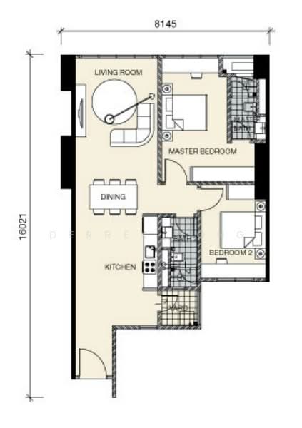 Condominium for Sale at Nadayu28 - Derrek Wong - Living Room - PropertyGuru.com.my
