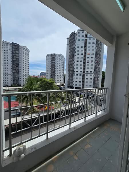 Condominium for Rent at Menara Menjalara - Perry Chai - Balcony - PropertyGuru.com.my