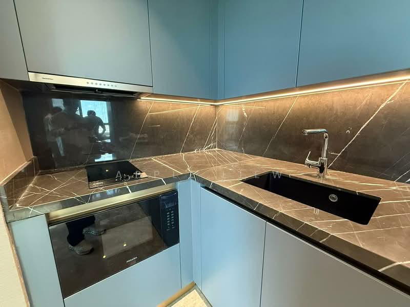 Servis Apartment untuk Disewa di Orion Residence Bukit Bintang - Apple Liew - Kitchen - PropertyGuru.com.my