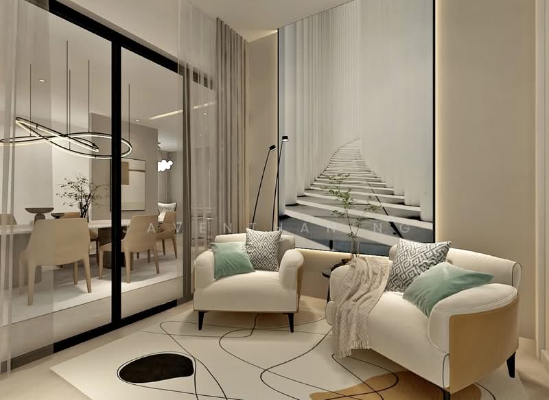 Service Residence for Sale at The Astaka @ 1 Bukit Senyum - Javenthan Ng - Living Room - PropertyGuru.com.my