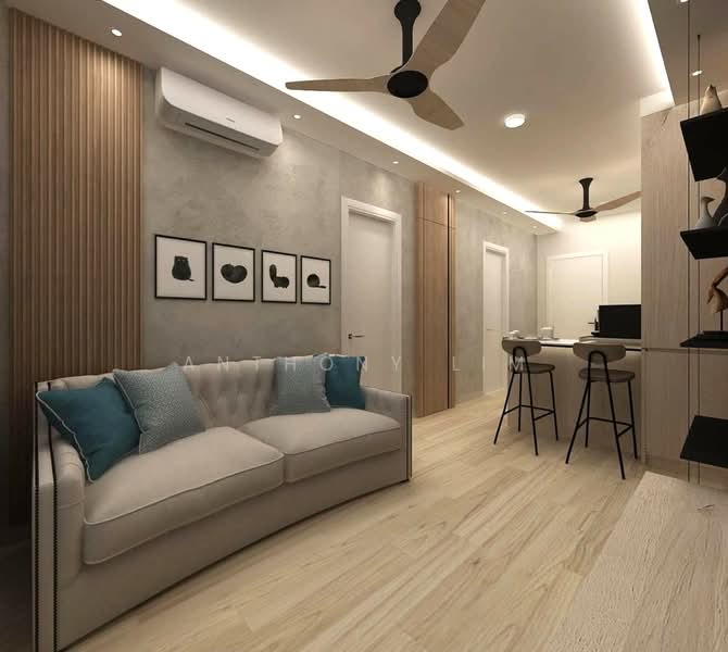 Service Residence for Sale at Tamarind Suites - Anthony Lim - Living Room - PropertyGuru.com.my