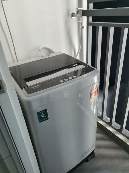 Service Residence for Rent at Vista Tiara (MBW Bay) - Li Min - Balcony - PropertyGuru.com.my