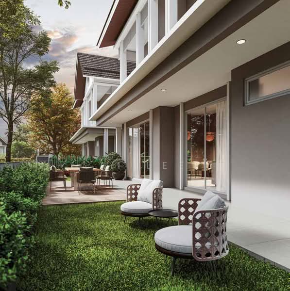 Rumah Berkembar untuk Dijual di Kenny Height (Kuching) - Ai Lee - Patio view - PropertyGuru.com.my