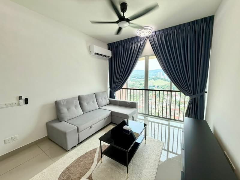 Kondominium untuk Disewa di Setia Sky Ville - Welwits Sim - Living Room - PropertyGuru.com.my