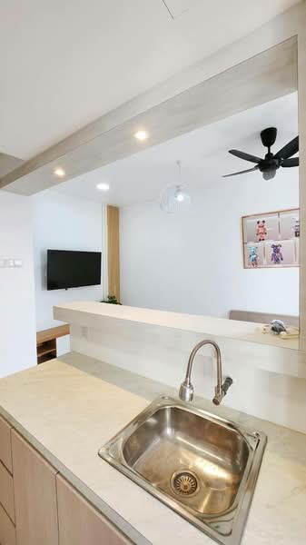 Service Residence for Sale at Midas @ Seri Alam - Li Min - Living Room - PropertyGuru.com.my