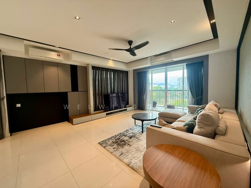 Kondominium untuk Disewa di Platino Condominium - Welwits Sim - Living Room - PropertyGuru.com.my