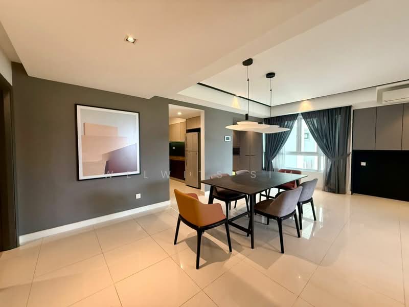 Kondominium untuk Disewa di Platino Condominium - Welwits Sim - Dining Room - PropertyGuru.com.my