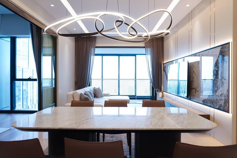 Service Residence for Sale at The Astaka @ 1 Bukit Senyum - Astaka Padu Sdn Bhd - Living Room - PropertyGuru.com.my