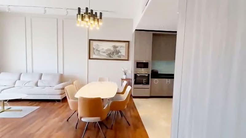 Servis Apartment untuk Dijual di Straits Residences - Allen Yeoh - Living Room - PropertyGuru.com.my