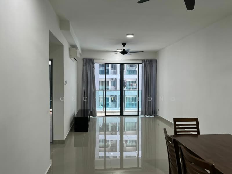 Servis Apartment untuk Disewa di Amerin Residence - Jonco Cheong - Living Room - PropertyGuru.com.my