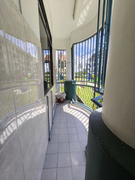 Pangsapuri untuk Dijual di Indah Court Likas - Stev Yap - Balcony - PropertyGuru.com.my